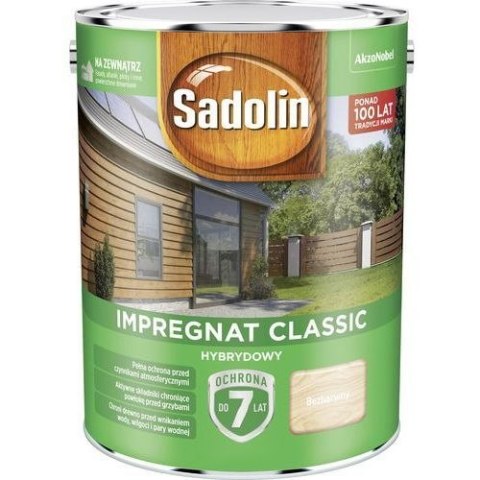 SADOLIN SADOLIN CLASSIC HYBRYDOWY 7 LAT BEZBARWNY 4.5L SADOLIN SADOLIN CLASSIC HYBRYDOWY 7 LAT BEZBARWNY 4.5L