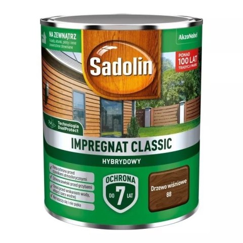 SADOLIN SADOLIN IMPREGNAT CLASSIC HYBRYDO 7 LAT DRZEWO-WIŚNIOWE 0.75 SADOLIN SADOLIN IMPREGNAT CLASSIC HYBRYDO 7 LAT DRZEWO-WIŚNIOWE 0.75