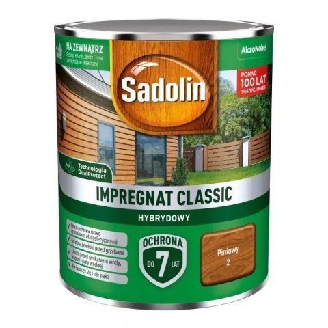 SADOLIN SADOLIN IMPREGNAT CLASSIC HYBRYDOWY 7 LAT PINIOWY 0.75L SADOLIN SADOLIN IMPREGNAT CLASSIC HYBRYDOWY 7 LAT PINIOWY 0.75L