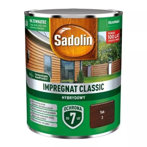 SADOLIN SADOLIN IMPREGNAT CLASSIC HYBRYDOWY 7 LAT TEK 0.75 SADOLIN SADOLIN IMPREGNAT CLASSIC HYBRYDOWY 7 LAT TEK 0.75