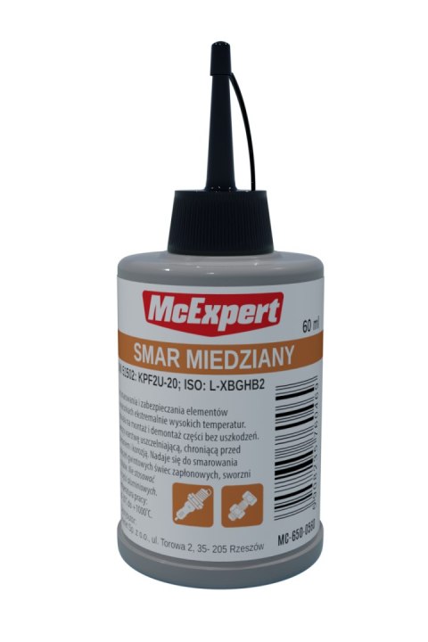 MC EXPERT SMAR MIEDZIANY BUTELKA Z MIESZKIEM 60ML MC EXPERT SMAR MIEDZIANY BUTELKA Z MIESZKIEM 60ML