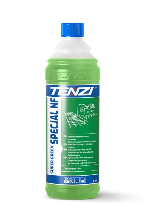 TENZI ŚRODEK DO MYCIA POSADZEK PROF.SUPER GREEN SPECIAL NF 1L TENZI ŚRODEK DO MYCIA POSADZEK PROF.SUPER GREEN SPECIAL NF 1L