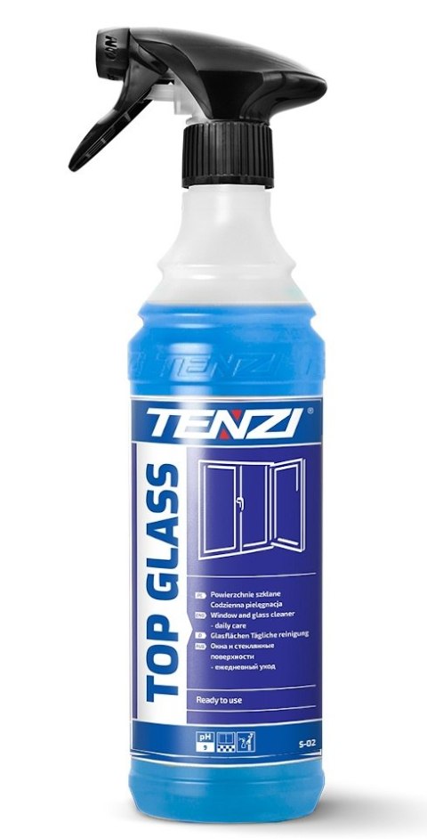 TENZI ŚRODEK DO MYCIA POWIERZCHNI SZKLANYCH TOP GLASS GT 0.6L TENZI ŚRODEK DO MYCIA POWIERZCHNI SZKLANYCH TOP GLASS GT 0.6L