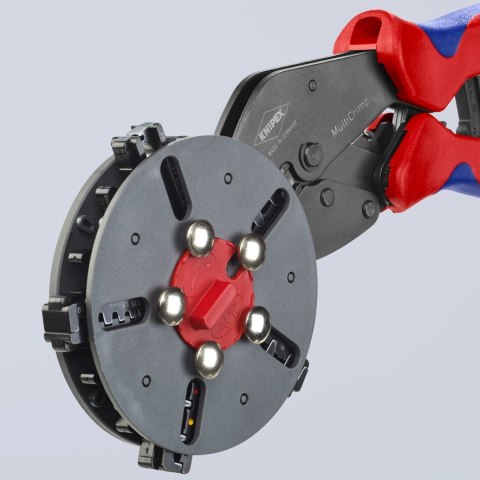 KNIPEX SZCZYPCE DO ZAGNIATANIA Z MAGAZYNKIEM I 5 MATRYC.MULTICRIMP KNIPEX SZCZYPCE DO ZAGNIATANIA Z MAGAZYNKIEM I 5 MATRYC.MULTICRIMP