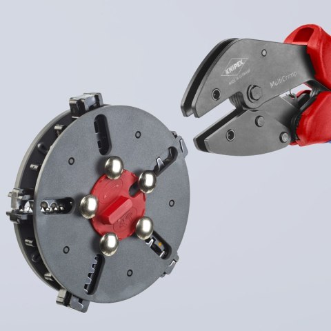 KNIPEX SZCZYPCE DO ZAGNIATANIA Z MAGAZYNKIEM I 5 MATRYC.MULTICRIMP KNIPEX SZCZYPCE DO ZAGNIATANIA Z MAGAZYNKIEM I 5 MATRYC.MULTICRIMP