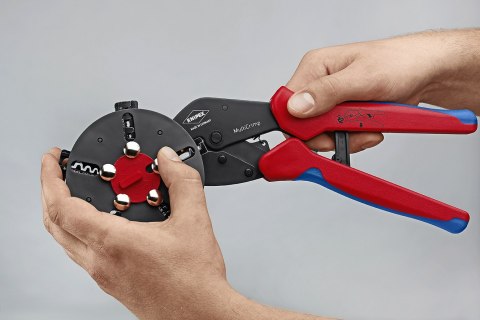 KNIPEX SZCZYPCE DO ZAGNIATANIA Z MAGAZYNKIEM I 5 MATRYC.MULTICRIMP KNIPEX SZCZYPCE DO ZAGNIATANIA Z MAGAZYNKIEM I 5 MATRYC.MULTICRIMP