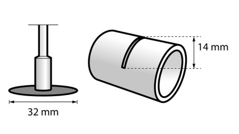 DREMEL TARCZA TNĄCA 32*1.5MM 5SZT. DREMEL TARCZA TNĄCA 32*1.5MM 5SZT.