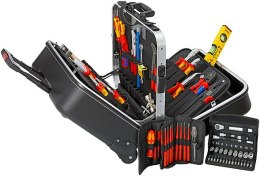 KNIPEX WALIZKA NARZĘDZIOWA 'BIG TWIN MOVE' DLA ELEKTRYKÓW 63-CZĘŚCI