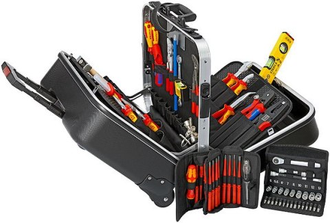 KNIPEX WALIZKA NARZĘDZIOWA 'BIG TWIN MOVE' DLA ELEKTRYKÓW 63-CZĘŚCI KNIPEX WALIZKA NARZĘDZIOWA 'BIG TWIN MOVE' DLA ELEKTRYKÓW 63-CZĘŚCI
