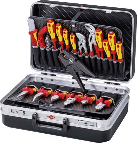 KNIPEX WALIZKA NARZĘDZIOWA DLA ELEKTRYKÓW 20-CZĘŚCIOWY KNIPEX WALIZKA NARZĘDZIOWA DLA ELEKTRYKÓW 20-CZĘŚCIOWY