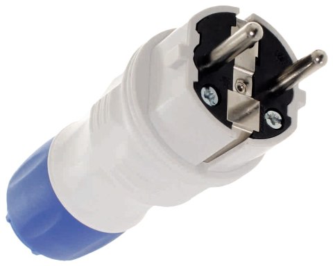 KEL WTYCZKA PROSTA 2P+Z, 16A EXTREM UNI IP54 SZARO-NIEBIESKA KEL WTYCZKA PROSTA 2P+Z, 16A EXTREM UNI IP54 SZARO-NIEBIESKA