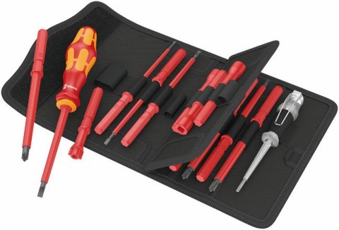 WERA ZESTAW RĘKOJEŚĆ +16 TRZPIENI IZOLOWANYCH PŁ, PH, PZ, PZ/S,TX WERA ZESTAW RĘKOJEŚĆ +16 TRZPIENI IZOLOWANYCH PŁ, PH, PZ, PZ/S,TX
