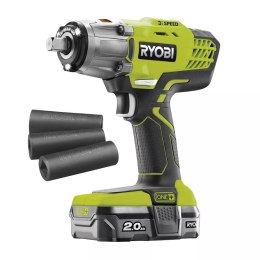 RYOBI AKUMULATOROWY KLUCZ UDAROWY R18IW3-120S 18V 1*2.0AH ONE+