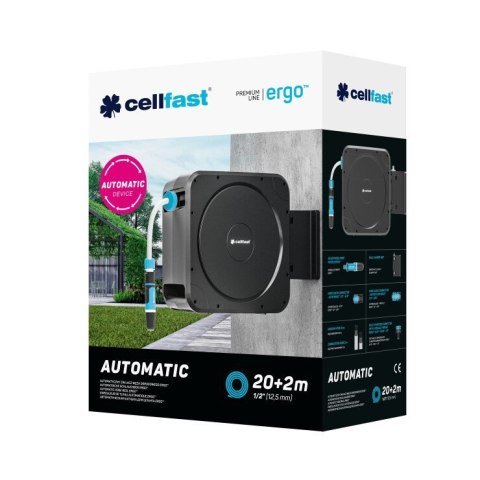 CELL-FAST AUTOMATYCZNY ZWIJACZ WĘŻA OGRODOWEGO ERGO CELL-FAST AUTOMATYCZNY ZWIJACZ WĘŻA OGRODOWEGO ERGO