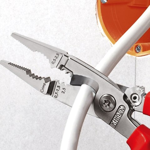 KNIPEX SZCZYPCE DO PRAC ELEKTROINSTALACYJNYCH 6W1 KNIPEX SZCZYPCE DO PRAC ELEKTROINSTALACYJNYCH 6W1