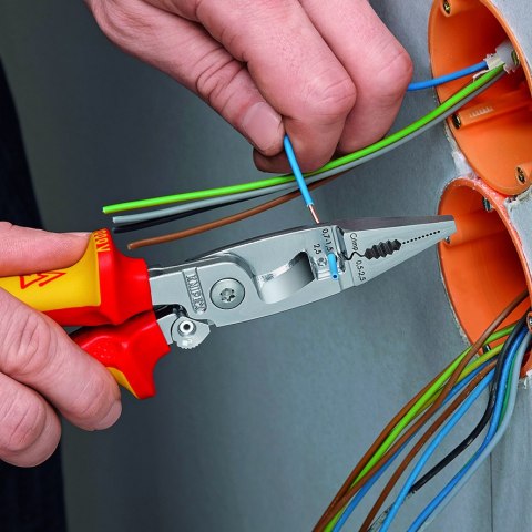KNIPEX SZCZYPCE DO PRAC ELEKTROINSTALACYJNYCH 6W1 KNIPEX SZCZYPCE DO PRAC ELEKTROINSTALACYJNYCH 6W1