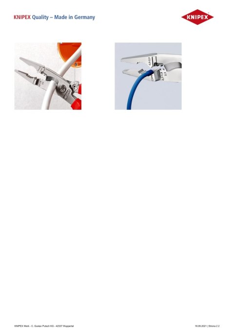 KNIPEX SZCZYPCE DO PRAC ELEKTROINSTALACYJNYCH 6W1 KNIPEX SZCZYPCE DO PRAC ELEKTROINSTALACYJNYCH 6W1