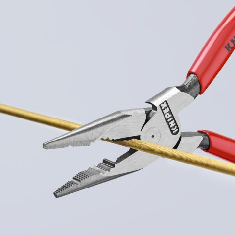 KNIPEX SZCZYPCE UNIWERSALNE Z OSTRO ZAKOŃCZONYMI SZCZĘKAMI PCV 145M KNIPEX SZCZYPCE UNIWERSALNE Z OSTRO ZAKOŃCZONYMI SZCZĘKAMI PCV 145M