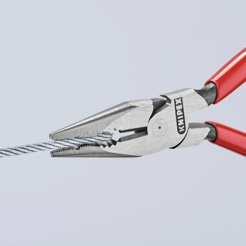 KNIPEX SZCZYPCE UNIWERSALNE Z OSTRO ZAKOŃCZONYMI SZCZĘKAMI PCV 145M KNIPEX SZCZYPCE UNIWERSALNE Z OSTRO ZAKOŃCZONYMI SZCZĘKAMI PCV 145M