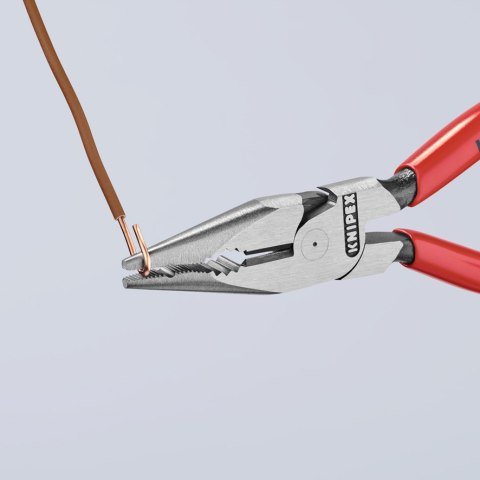 KNIPEX SZCZYPCE UNIWERSALNE Z OSTRO ZAKOŃCZONYMI SZCZĘKAMI PCV 145M KNIPEX SZCZYPCE UNIWERSALNE Z OSTRO ZAKOŃCZONYMI SZCZĘKAMI PCV 145M