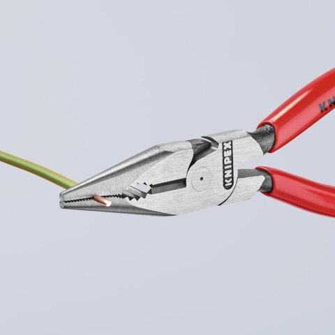 KNIPEX SZCZYPCE UNIWERSALNE Z OSTRO ZAKOŃCZONYMI SZCZĘKAMI PCV 145M KNIPEX SZCZYPCE UNIWERSALNE Z OSTRO ZAKOŃCZONYMI SZCZĘKAMI PCV 145M