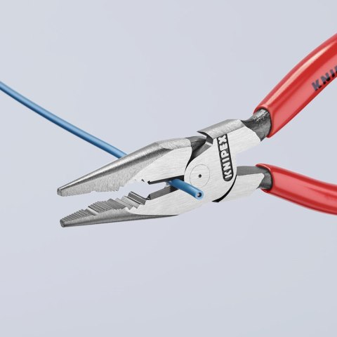 KNIPEX SZCZYPCE UNIWERSALNE Z OSTRO ZAKOŃCZONYMI SZCZĘKAMI PCV 145M KNIPEX SZCZYPCE UNIWERSALNE Z OSTRO ZAKOŃCZONYMI SZCZĘKAMI PCV 145M