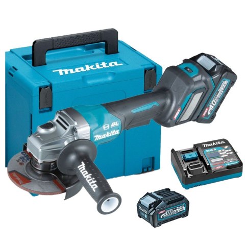 MAKITA SZLIFIERKA KĄTOWA AKUMULATOROWA 125MM 40V XGT 2*4.0AH MAKPAC MAKITA SZLIFIERKA KĄTOWA AKUMULATOROWA 125MM 40V XGT 2*4.0AH MAKPAC