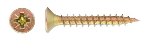 MC FIX WKRĘT DO DREWNA OCYNK ŻÓŁTY 5.0*25MM MC FIX WKRĘT DO DREWNA OCYNK ŻÓŁTY 5.0*25MM