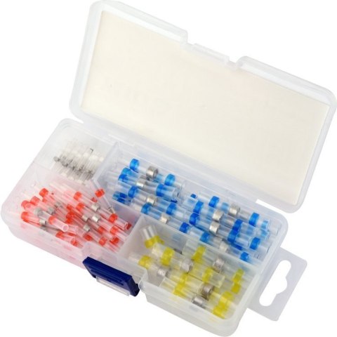 YATO ZESTAW RUREK TERMOKURCZLIWYCH Z CYNĄ 0.25-6.0MM2., 100SZT YATO ZESTAW RUREK TERMOKURCZLIWYCH Z CYNĄ 0.25-6.0MM2., 100SZT
