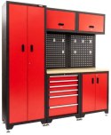 AIRPRESS ZESTAW SZAFEK WARSZTATOWYCH 198.3*51.0*192.5