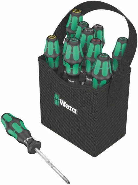 WERA ZESTAW WKRĘTAKÓW KRAFTFORM 2GO 300, 11 CZĘŚĆI WERA ZESTAW WKRĘTAKÓW KRAFTFORM 2GO 300, 11 CZĘŚĆI