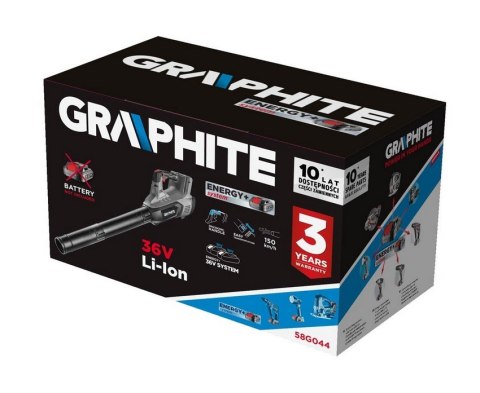 GRAPHITE AKUMULATOROWA DMUCHAWA DO LIŚCI 36V ENERGY+ GRAPHITE AKUMULATOROWA DMUCHAWA DO LIŚCI 36V ENERGY+