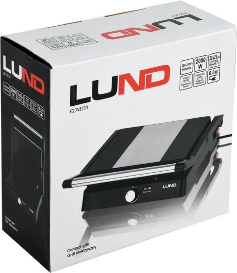 LUND GRILL ELEKTRYCZNY 2200W LUND GRILL ELEKTRYCZNY 2200W