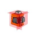 NEO LASER PŁASZCZYZNOWY 15M 3D 360 CZERWONY