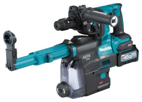 MAKITA MŁOTOWIERTARKA AKUMULOTOROWA SDS+ 40V XGT 2*4.0AH MAKPAC MAKITA MŁOTOWIERTARKA AKUMULOTOROWA SDS+ 40V XGT 2*4.0AH MAKPAC