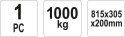 YATO NAJAZD SAMOCHODOWY 1T