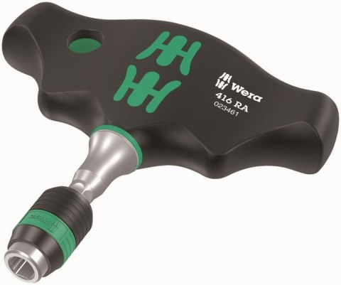 WERA RĘKOJEŚĆ POPRZECZNA RAPIDAPTOR 416 RA, 1/4*45MM WERA RĘKOJEŚĆ POPRZECZNA RAPIDAPTOR 416 RA, 1/4*45MM