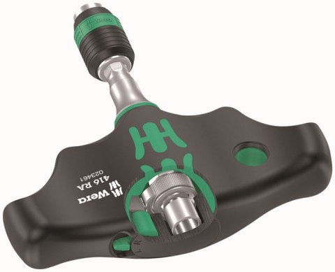 WERA RĘKOJEŚĆ POPRZECZNA RAPIDAPTOR 416 RA, 1/4*45MM WERA RĘKOJEŚĆ POPRZECZNA RAPIDAPTOR 416 RA, 1/4*45MM