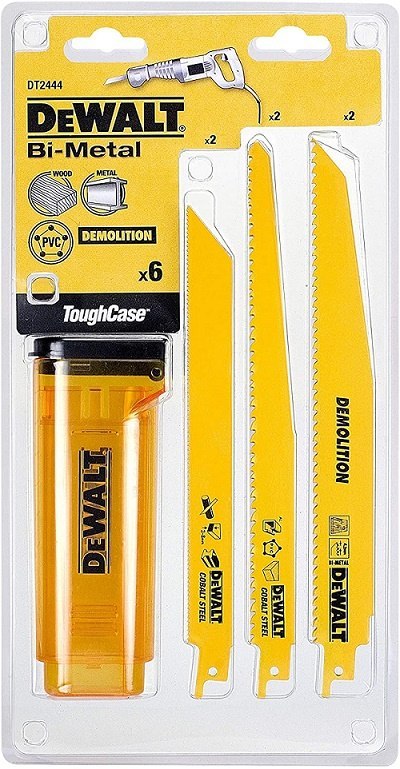 DEWALT ZESTAW BRZESZCZOTÓW BIMETALOWYCH 6 SZT. DEWALT ZESTAW BRZESZCZOTÓW BIMETALOWYCH 6 SZT.