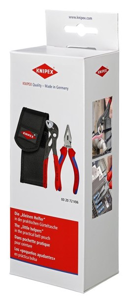 KNIPEX ZESTAW SZCZYPIEC MINI W ETUI NA PASEK 2SZT.