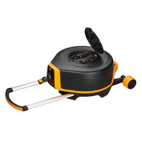 FISKARS BĘBEN Z WĘŻEM AUTOMATYCZNY XL Z KÓŁKAMI FISKARS BĘBEN Z WĘŻEM AUTOMATYCZNY XL Z KÓŁKAMI