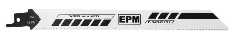 EPM BRZESZCZOT DO PIŁY SZABLASTEJ 200MM 10TPI DREWNO S1022 5 SZT EPM BRZESZCZOT DO PIŁY SZABLASTEJ 200MM 10TPI DREWNO S1022 5 SZT