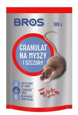 BROS GRANULAT NA MYSZY I SZCZURY 100G