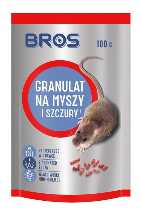BROS GRANULAT NA MYSZY I SZCZURY 100G BROS GRANULAT NA MYSZY I SZCZURY 100G