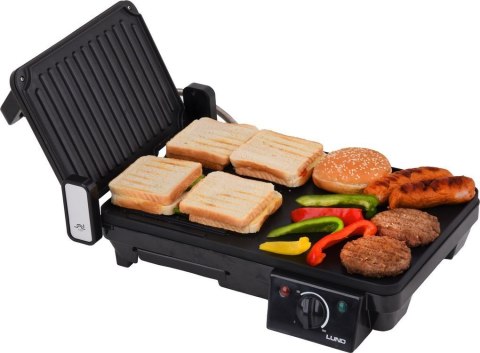 LUND GRILL ELEKTRYCZNY STOŁOWY 2W1, 2000W, 40.5*25CM LUND GRILL ELEKTRYCZNY STOŁOWY 2W1, 2000W, 40.5*25CM