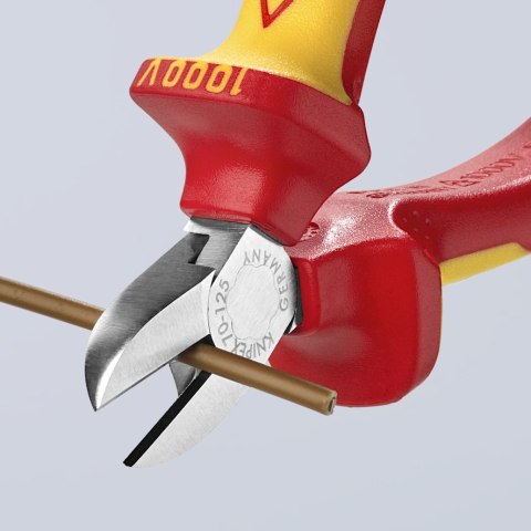 KNIPEX SZCZYPCE TNĄCE BOCZNE IZOLOWANE 125MM KNIPEX SZCZYPCE TNĄCE BOCZNE IZOLOWANE 125MM