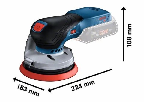 BOSCH SZLIFIERKA MIMOŚRODOWA AKUMULATOROWA GEX 18V-125 SOLO 125MM BOSCH SZLIFIERKA MIMOŚRODOWA AKUMULATOROWA GEX 18V-125 SOLO 125MM