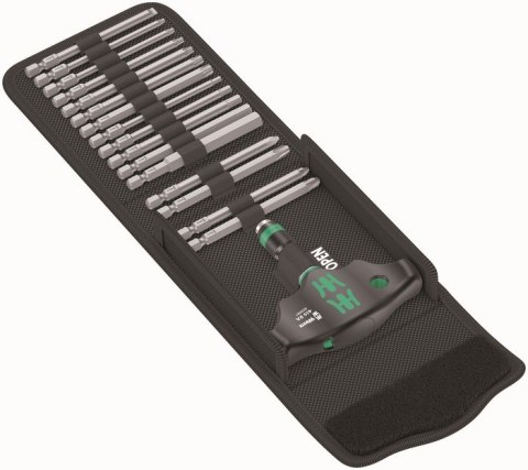 WERA ZESTAW KRAFTFORM KOMPAKT 400 RA, SET 1, 17 CZ. WERA ZESTAW KRAFTFORM KOMPAKT 400 RA, SET 1, 17 CZ.