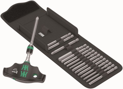 WERA ZESTAW KRAFTFORM KOMPAKT 400 RA, SET 1, 17 CZ. WERA ZESTAW KRAFTFORM KOMPAKT 400 RA, SET 1, 17 CZ.