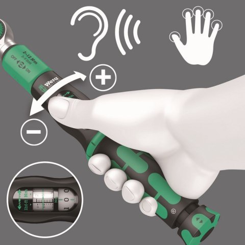 WERA KLUCZ DYNAMOMETR. SAFE-TORQUE A 2 SET 1,1/4'',2-12 NM,23CZ. WERA KLUCZ DYNAMOMETR. SAFE-TORQUE A 2 SET 1,1/4'',2-12 NM,23CZ.